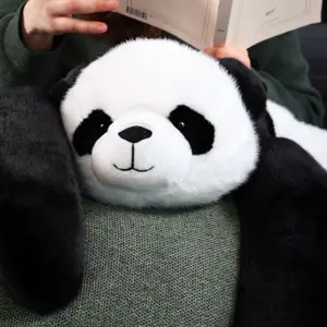 Peluche géante Panda lesté Podcoll (75 cm)