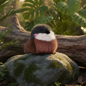 Peluche Les Cui-Cui Paradis Moineau (15 cm)