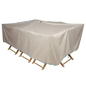Housse de table de jardin rectangulaire 240 x 130 cm