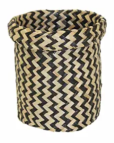 Panier de rangement naturel et noir Equipstore Création