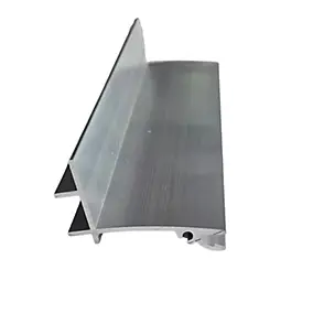 Kits faitage aluminium + joint à lèvre L.4m (lot de 2pcs )