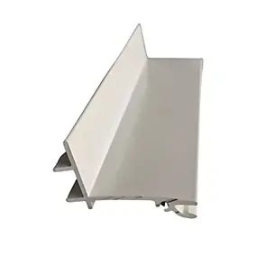 Kits faitage supérieur blanc ral 9010 + joint à lèvre L.3m (lot de 2pcs )
