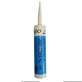 Mastic silicone 310ml transparent pour polycarbonate (lot de 5pcs)