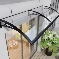 Verre synthétique transparent 200 x 100 cm - Ep. 4 mm