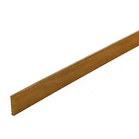 Finition lame de terrasse Good Life marron L.240 cm