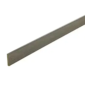 Finition lame de terrasse Good Life gris L.240 cm