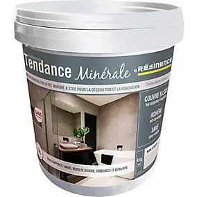 Revêtement minéral Résinence blanc 4kg