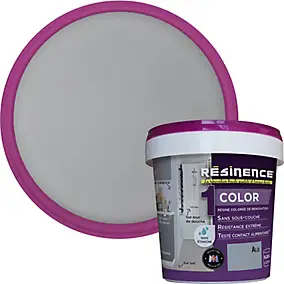 Résine multisupports Résinence Color aluminium satiné 250ml