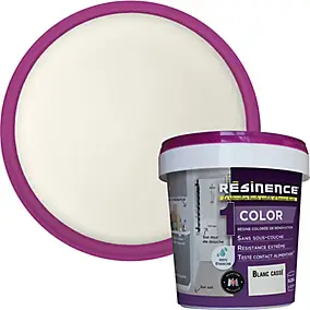 Résine multisupports Résinence Color blanc cassé satin 250ml