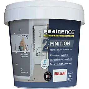 Résine multisupports Résinence Deco incolore brillant 1L