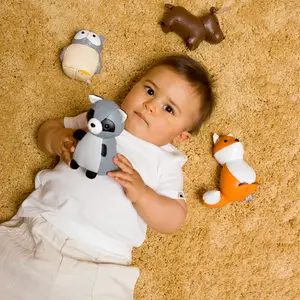 Hochet Denver le petit raton laveur Tiny Friends