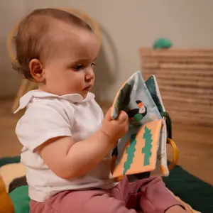 Livre en tissu bébé Jungle