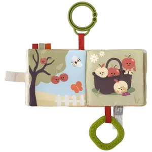 Livre Tissu Bébé Potager