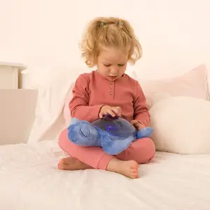 Veilleuse peluche Tranquil Turtle Océan (rechargeable)