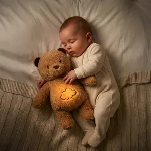 Ours musical et lumineux Cookie (28 cm)