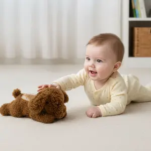 Peluche projecteur d'étoiles Dream Buddies Chien