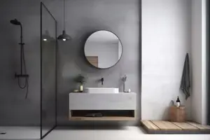Miroir rond "Urban" Ø 60 cm
