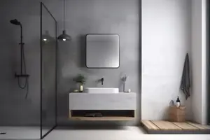 Miroir "Urban" L. 60 x H. 60 cm
