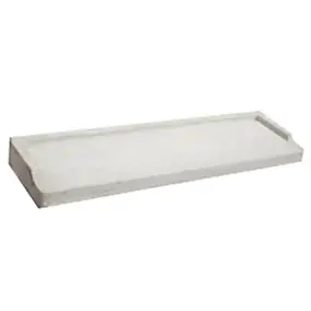 Appui de fenêtre en béton 140 x 35 cm gris