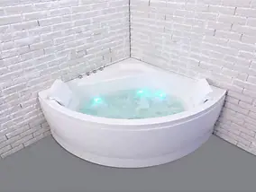 Baignoire balnéo Selonia 140 x 140 cm