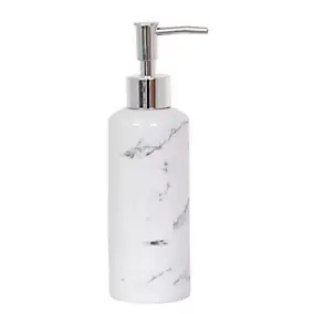 Distributeur de savon céramique blanc Toscana