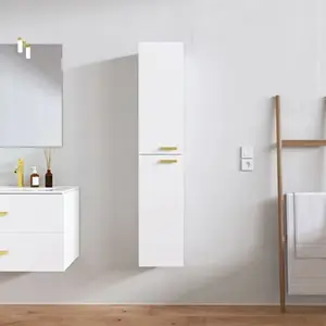 COLONNE H.150CM BLANC DORE SUNNY