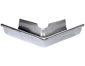 Angle extérieur 90 degrés zinc diamètre 25 mm