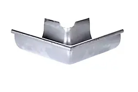 Angle extérieur zinc Ø33 mm L.35,5 cm