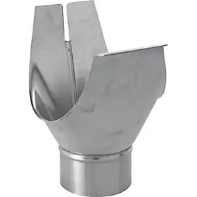 Naissance universelle zinc 33/100 pour gouttière