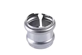 Bague double extensible zinc Ø80 mm 10cm