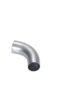 Coude cintré Ø60 mm zinc L.6 cm gris