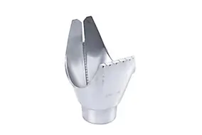 Naissance agrafable pour tube galva Ø33 mm