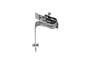 Fixation tuile acier galvanisé métal 16cm