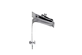 Etrier acier galvanisé tôle ondulée 16cm