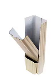 Récupérateur d'eau à clapet en aluminium sable 60 x 80 mm