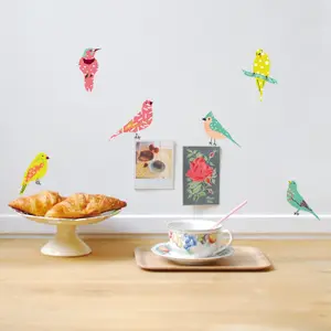 Stickers Colonie d'oiseaux