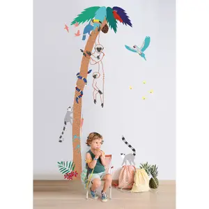 Sticker géant palmier Into the jungle