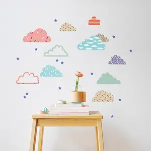 Stickers Just a touch nuages Cloudy