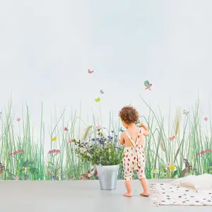 Papier Peint Panorama Mon jardin L (250 x 200 cm)