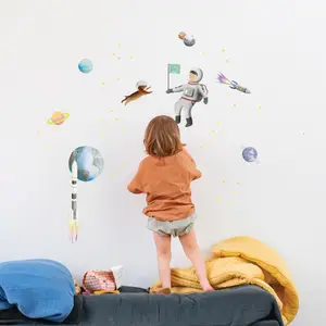 Planche stickers Espace (35 x 45 cm)