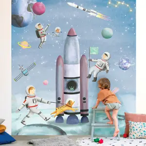 Papier Peint Panorama Espace L (250 x 200 cm)