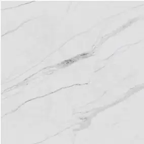 Crédence de cuisine auto-adhésive Caméléo aspect marbre blanc l. 200 cm x H. 40 cm x ép. 0,2 mm