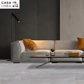 Carrelage sol intérieur effet marbre taupe L.120 x l.60 cm x ép.7 mm, Casa Venezia