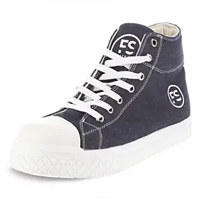 Chaussure de sécurité haute femme Fashion Sécurité bleu jean taille 38