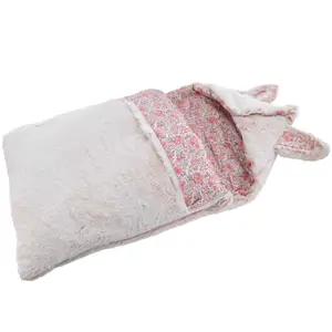 Nid d'ange passe sangle Lapinou rose (75 cm)