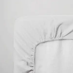 Drap housse en jersey Blanc (50 x 100 cm)
