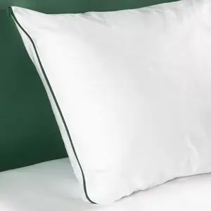 Oreiller en coton bio Hawi blanc (40 x 60 cm)