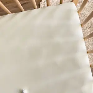 Drap housse pur coton Ecru (70 x 140 cm)