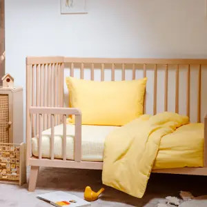 Housse de couette pur coton bio Tournesol (100 x 140 cm)
