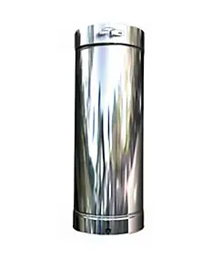 Conduit inox H.50 x L.20 x P.20 cm Ephrem